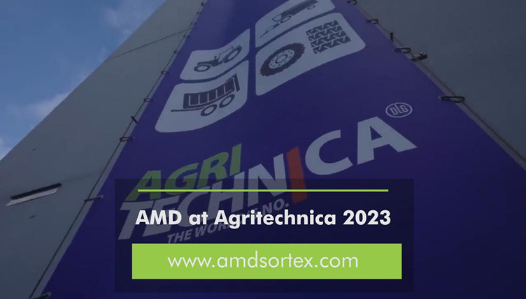 AMD destaca seus equipamentos de classificação de grãos na Agritechnica 2023